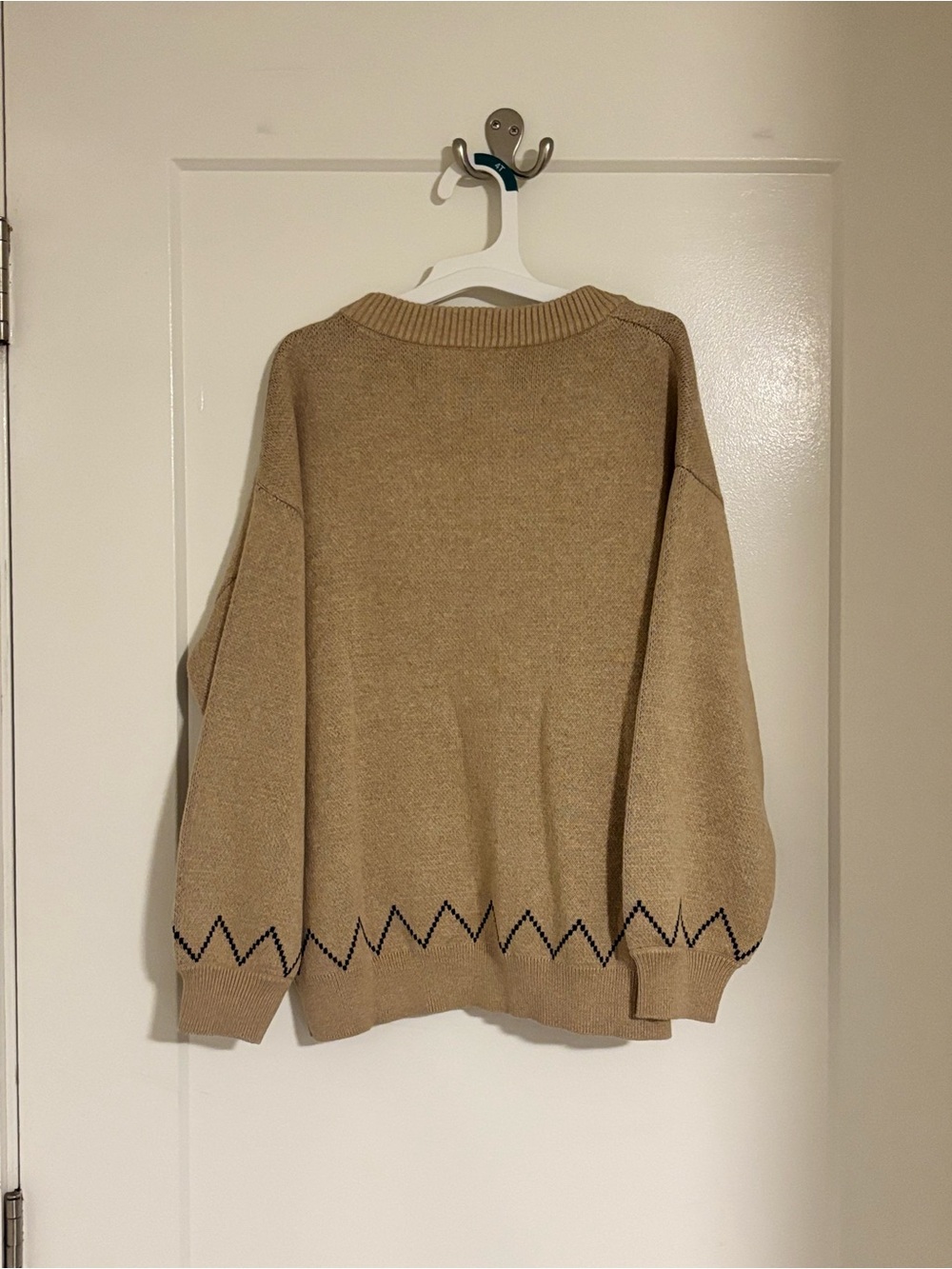 Old Navy Kids Tan Horse Button Cardigan Sweater Equestrian Cowgirl NWT Western - Picture 2 of 9